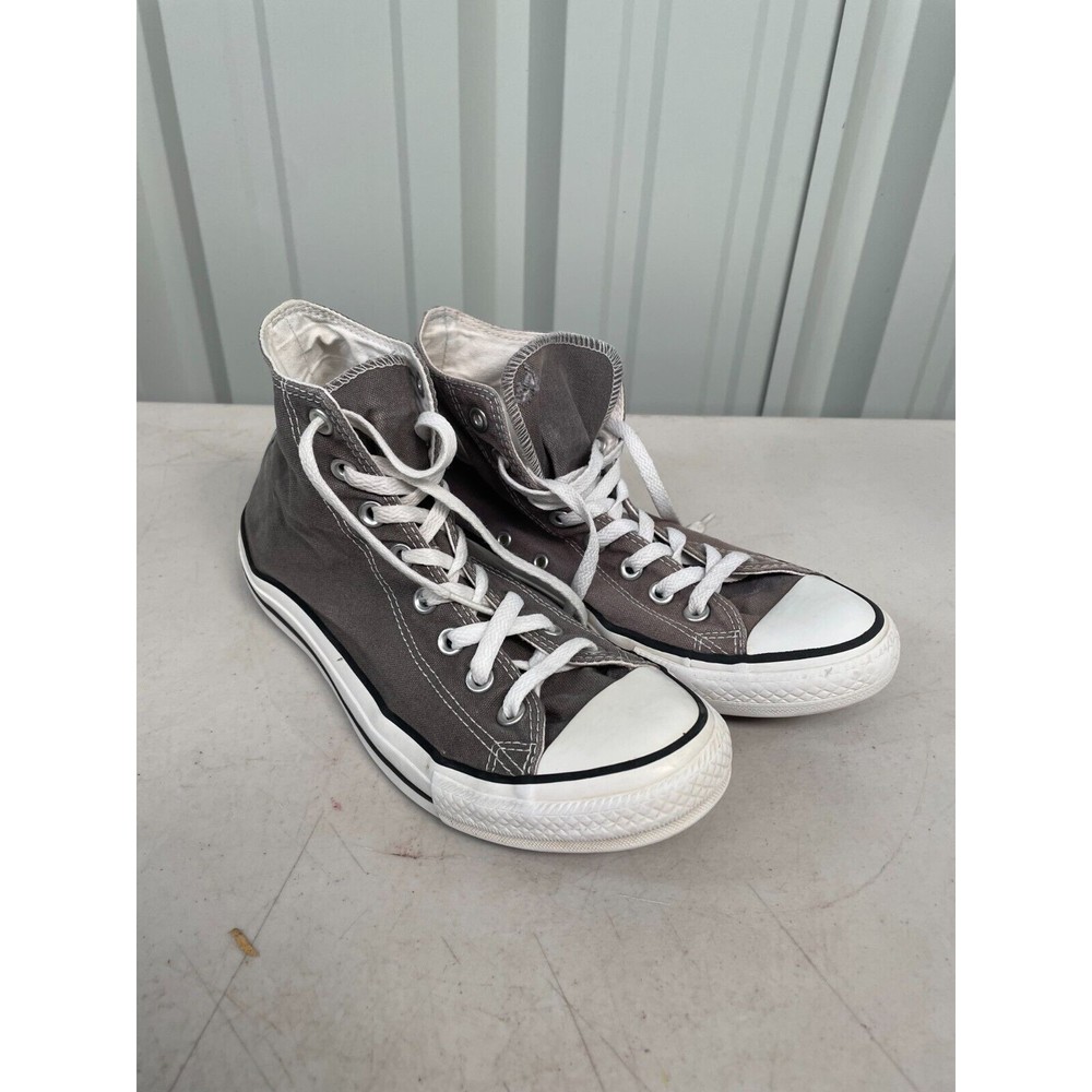 Converse Chuck Taylor All Star High Top Charcoal Gray Mens Size 8 Women 10 1J793